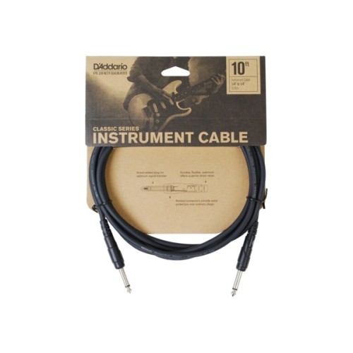 Інструментальний кабель D'Addario Classic Series Instrument Cable 3m (PW-CGT-10)