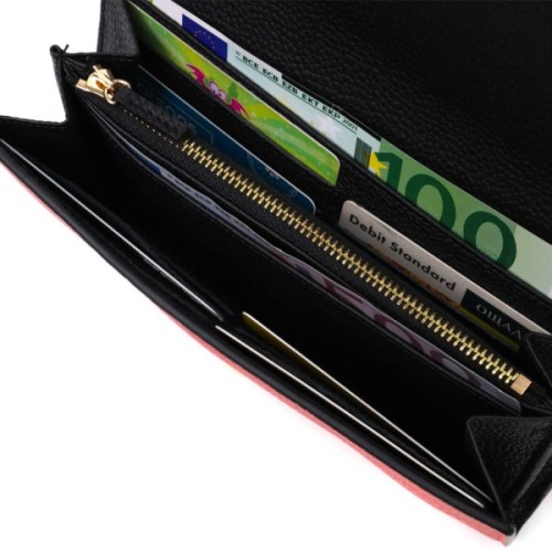 Портмоне Tony Bellucci З натуральної шкіри Червоне (21974)