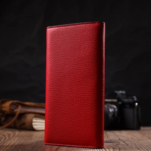 Портмоне Tony Bellucci З натуральної шкіри Червоне (21974)