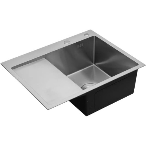 Мийка кухонна Kroner Geburstet-6350RHM (CV031321)