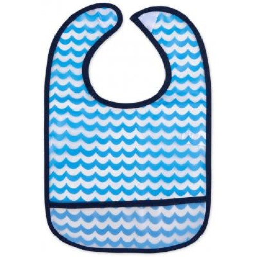 Слинявчик Luvable Friends 5 шт з візерунками, блакитний (2208 M)