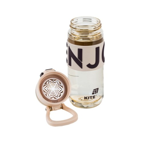 Пляшка для води Kite 550 мл коричнева (K25-1232-3)