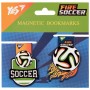 Закладки для книг Yes магнітні Football, 2шт (708111)