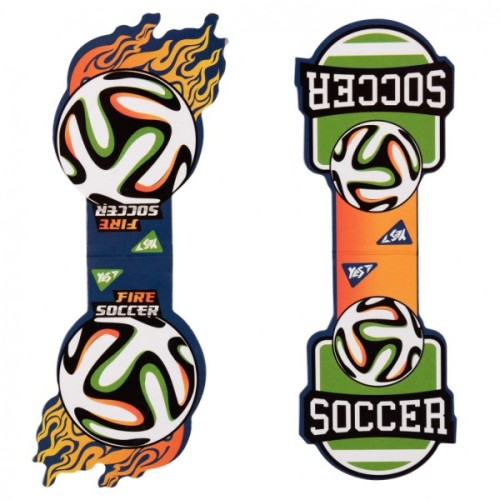 Закладки для книг Yes магнітні Football, 2шт (708111)