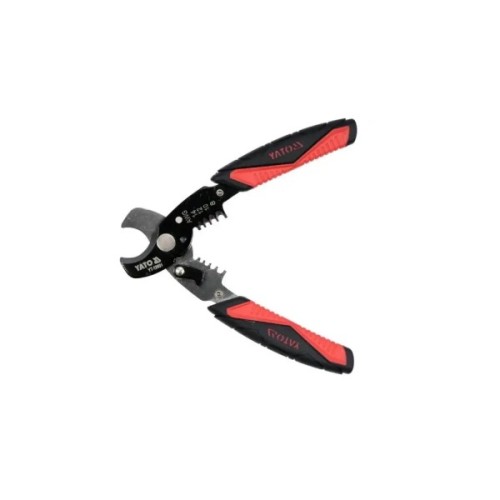 Знімач ізоляції Yato d=1.6-3.2 з ножицями (YT-19691)