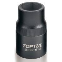 Торцева головка Toptul 1/2" п'ятигранна 14мм (для гальмівних систем Bendix) (JEBK1614)