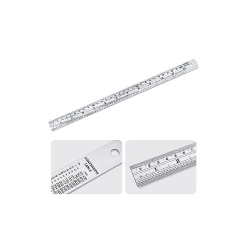 Лінійка будівельна Toptul нержавіюча сталь 150мм (IABA0150)