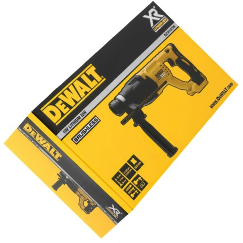 Перфоратор DeWALT безщітковий, SDS-Plus, 18 В, 2.1 Дж, 3 реж. (без АКБ та ЗП) (DCH133N)