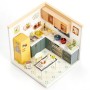 Конструктор Mini House румбокс серії Інтер'єр – Кухня (світло) (8005)
