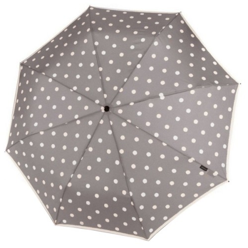Парасоля Knirps C.205 Medium Duomatic Dot Art Taupe (Kn95 8205 4902)