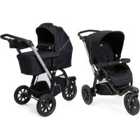 Коляска Chicco Activ3 New 2 в 1 Чорна (2900990892068) (87154.31.01)