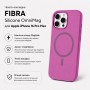 Чохол до мобільного телефона BeCover FIBRA Silicone OmniMag Apple iPhone 16 Pro Max Purple (716240)