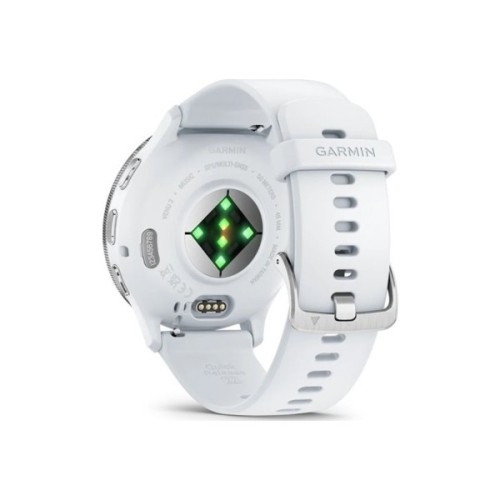 Смарт-годинник Garmin Venu 3, Whitestone + Passivated, GPS (010-02784-00)