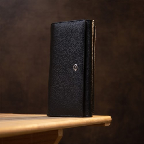 Гаманець ST Leather Чорний (19375)