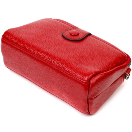 Сумка Vintage З натуральної шкіри Червона (22125)