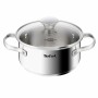 Каструля Tefal Minis, з кришкою,1.5 л, нержавіюча сталь, скло (H8744255)