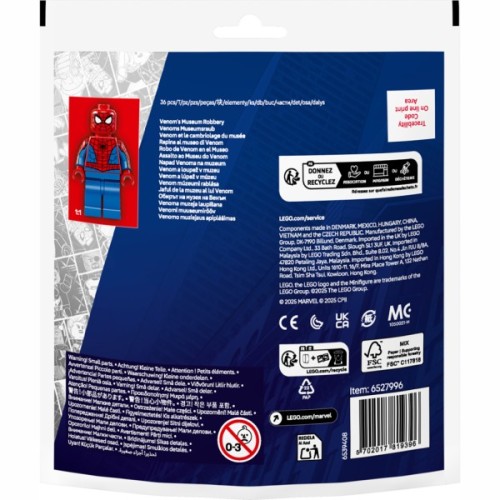 Конструктор LEGO Super Heroes Пограбування музею Веномом (30707)