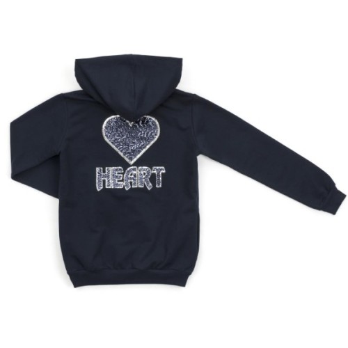 Спортивний костюм дитячий Breeze "HEART" (14631-152G-blue)