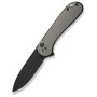 Ніж Civivi Button Lock Elementum II, Grey Aluminum, Darkwash (C18062PD-1)