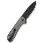 Ніж Civivi Button Lock Elementum II, Grey Aluminum, Darkwash (C18062PD-1)