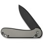 Ніж Civivi Button Lock Elementum II, Grey Aluminum, Darkwash (C18062PD-1)