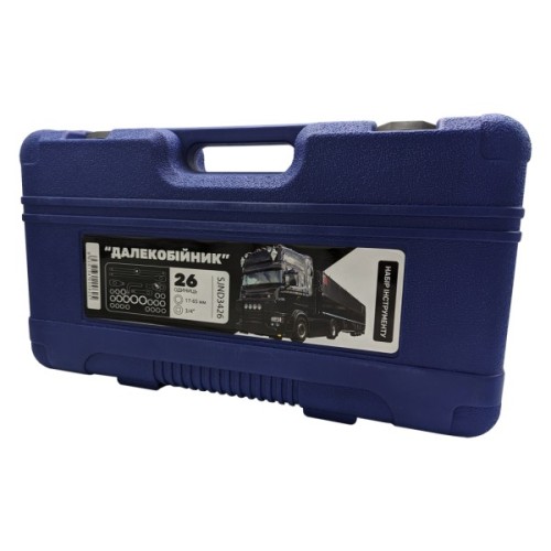 Набір інструментів Далекобійник 17-65мм 3/4" 26 шт. (SJND3426)