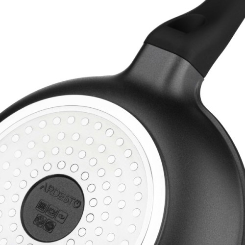 Сковорода Ardesto Black Mars Mira, 20см, алюміній, чорний (AR0720BM)