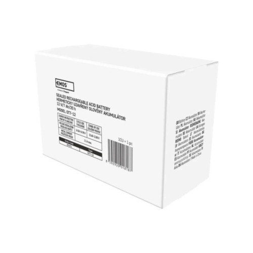 Батарея до ДБЖ EMOS B9691 AGM 12V 7Ah fast 4,7mm (B9691)