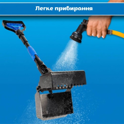 Лопатка для туалету OUT! One-Handed Poop Scoop 69 см (0010279700464)