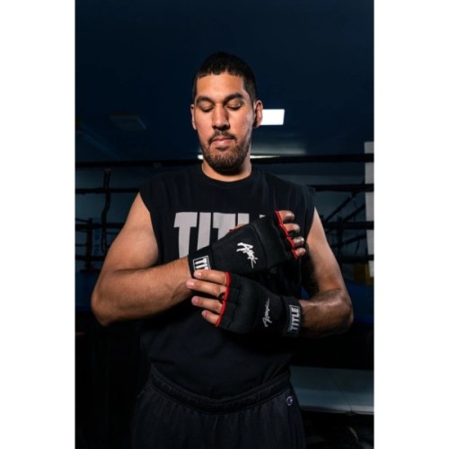 Бинти-рукавиці Title Boxing Attack Nitro з гелевими подушечками Чорні M (ASPWR REG)