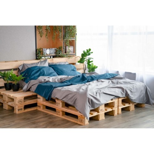 Наволочка Ardesto Mix&Match 50х70см сатин, океан (ART5070PCB)