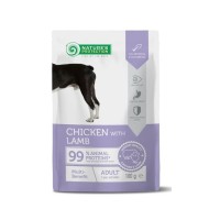 Вологий корм для собак Nature's Protection Adult Multi-benefit Chicken with Lamb 100 г (NPUPF63662)