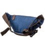 Сумка Vintage Поясна текстильна Синя (20173)