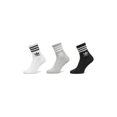Шкарпетки Adidas Crew Sock 3str IL5023 білий сірий, чорний M (40-42) (4066762034772)
