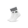 Шкарпетки Adidas Crew Sock 3str IL5023 білий сірий, чорний M (40-42) (4066762034772)