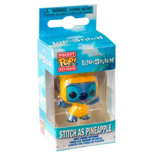 Брелок Funko Pop серії Ліло і Стіч - Стіч з ананасом (87209)
