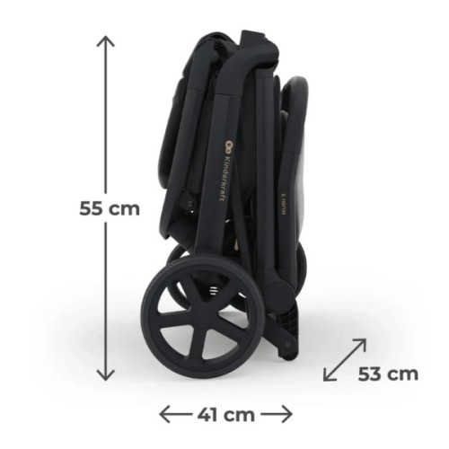 Коляска Kinderkraft Nubi 3 Midnight Black (KSNUBI03BLK0000) (5902533927494)