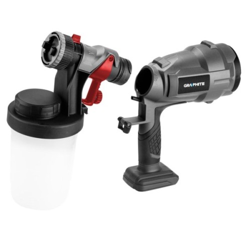 Фарбопульт Graphite Energy+ 18V, 700мл/хв, 900мл (без АКБ та ЗП) (58GE103)