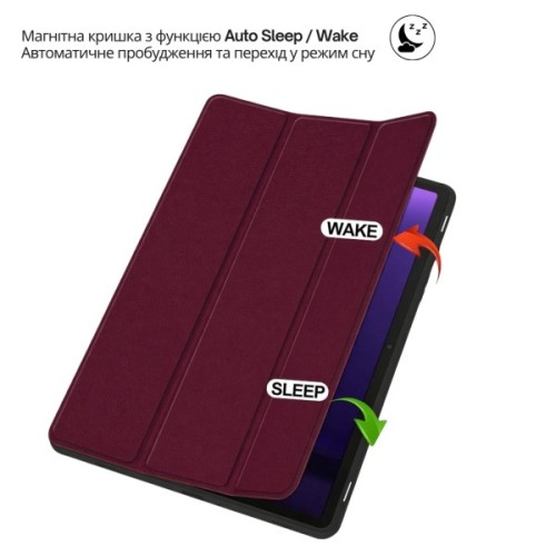 Чохол до планшета BeCover Flexible TPU Mate Samsung Galaxy Tab S10 Lite SM-X400/406 10.9" Red Wine (715760)