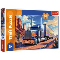 Пазл Trefl Вантажівка на дорозі 160 елементів (5900511154139)
