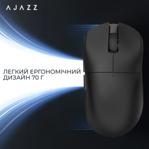 Мишка Ajazz x Nacodex NJ08-MC Wireless/Bluetooth/USB White (NJ08-MC-W)