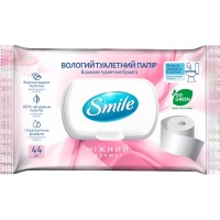 Туалетний папір Smile Sensitive для взрослых с клапаном 44 шт. (4823071636895-2)
