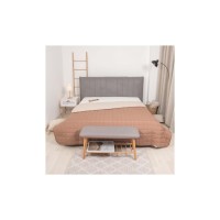 Покривало Viluta стьобане двустороннє Дует Капучино 210х240 (duet_kapucino_210x240)