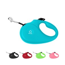 Повідець для собак Collar стрічка M до 25 кг 5 м блакитний (81252)