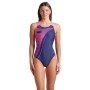 Купальник Arena Bright Glare Swimsuit V Back 008930-790 фіолетовий 42 (3468337533757)