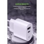Зарядний пристрій MadeInFuture MFS12 12W 1xUSB-A + 1xUSB-C + cable USB-A to Lightning White (MIF82823)
