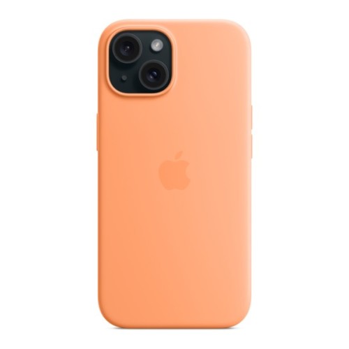 Чохол до мобільного телефона Apple iPhone 15 Silicone Case with MagSafe Orange Sorbet (MT0W3ZM/A)