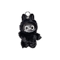 М'яка іграшка No Brand сюрприз Labubu, 17 см, чорна, непрозорий пакет, коробка (YT42514)