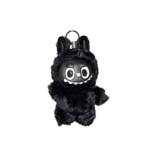 М'яка іграшка No Brand сюрприз Labubu, 17 см, чорна, непрозорий пакет, коробка (YT42514)