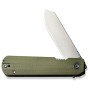 Ніж Civivi Sendy Milled, Green G10, Satin (C21004B-1)